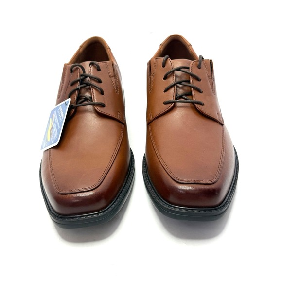 Clarks Other - Clarks Men's Cosgrove Apron Dress Shoes
Oxfords Tan Leather Size 11.5M NWT/BOX
